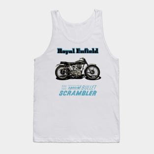 Vintage Royal Enfield Special Bullet Scrambler Tank Top